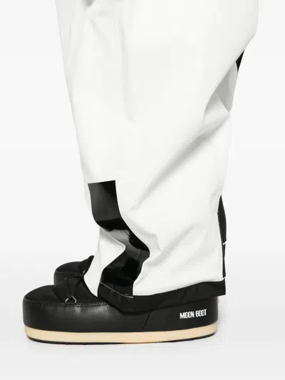 Templa Drawstring Ski Trousers In White