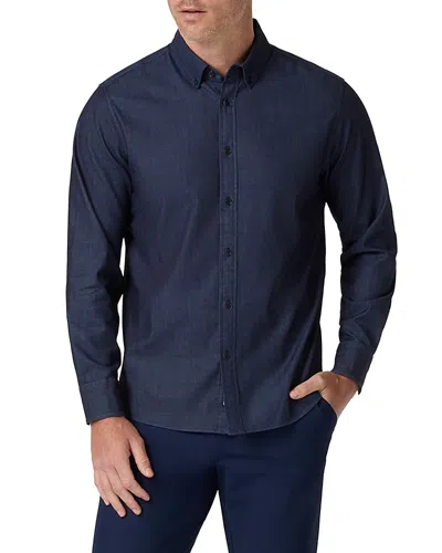 Mizzen + Main Mizzen+main Nash Chambray Shirt In Blue