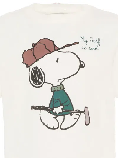 Mc2 Saint Barth Cartoon Print T-shirt In Neutral