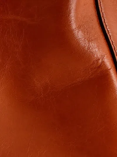 Pre-owned Chloé Marcie Nm Leather Small Hobo Bag In Brown