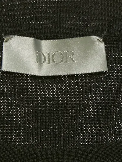 Pre-owned Dior Crew-neck Sweatshirt In Black