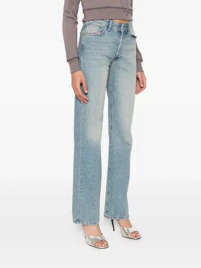 Diesel 1971 D-sent Jeans In Blue