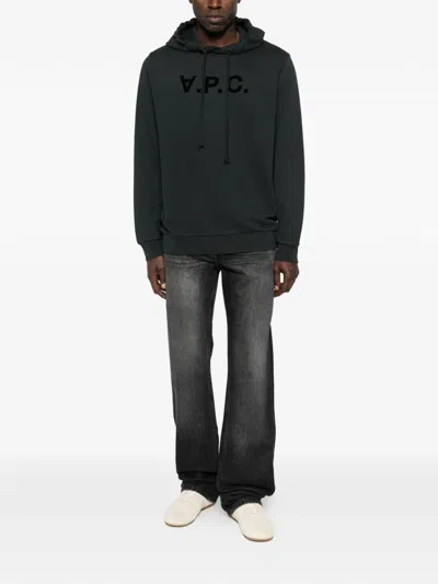 Apc A.p.c. Denim In Black