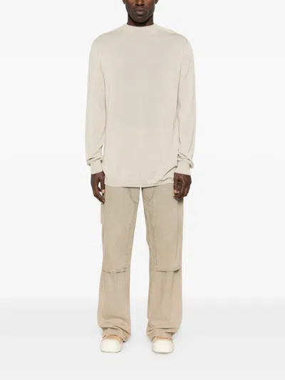 Rick Owens Long-sleeve Sweater In Neutral