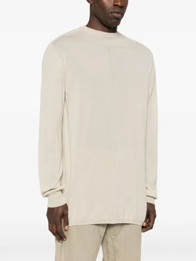 Rick Owens Long-sleeve Sweater In Neutral