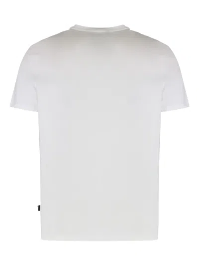 7 For All Mankind Set Of Three Cotton T-shirts In Multi