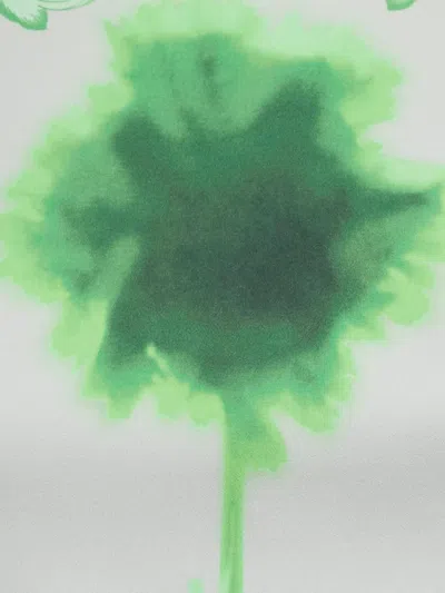 Pre-owned Versace Printed Dress In Gray