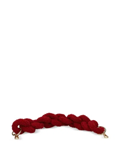 My Best Bag Braided Chain In Red