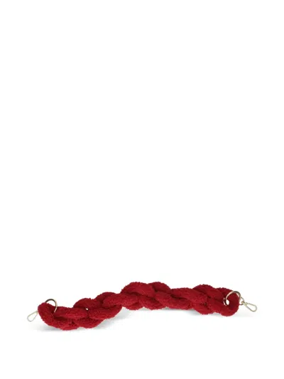 My Best Bag Braided Chain In Red