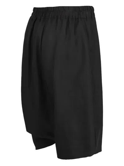 Pre-owned Rick Owens Vintage Fw12 Soft Pod Drawstring Trousers In Black