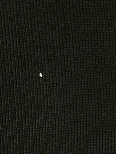 Pre-owned Kenzo Logo-detail Side-zip Sweatshirt In Black