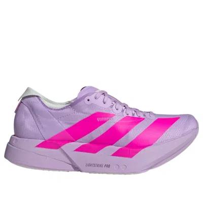 Adidas Originals (wmns) Adidas Adizero Adios Pro 4 'powder Plum Shock Pink' In Animal Print