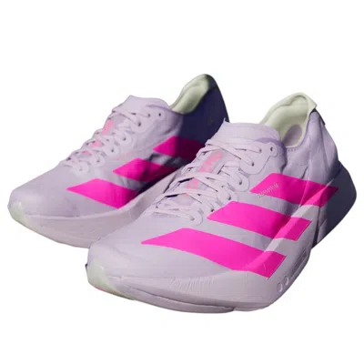 Adidas Originals (wmns) Adidas Adizero Adios Pro 4 'powder Plum Shock Pink' In Animal Print