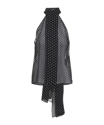 Tom Ford Printed Drawstring Cover-up In Gray