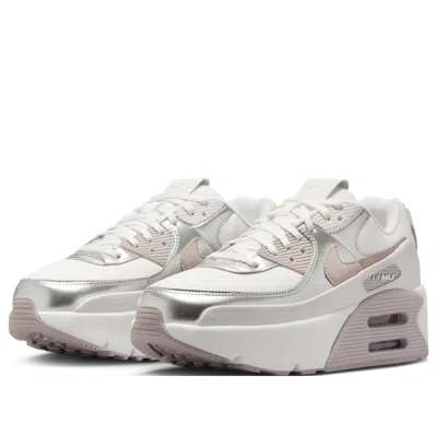 Nike Air Max 90 Lv8 Platform Sneaker In Gray