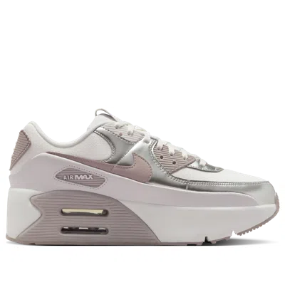 Nike Air Max 90 Lv8 Platform Sneaker In Gray