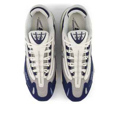 New Balance 1000 Leather And Mesh Sneakers In Blue