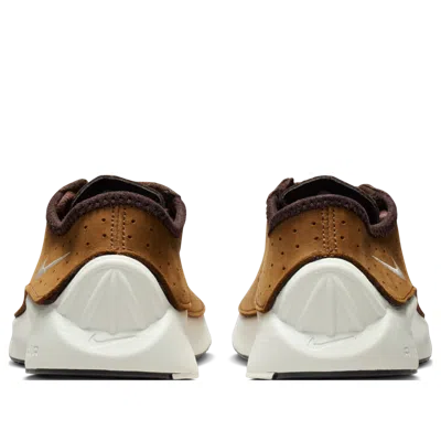 Nike Air Superfly Perforated Nubuck And Suede Sneakers In Brown