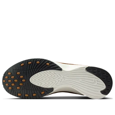 Nike Air Superfly Perforated Nubuck And Suede Sneakers In Brown