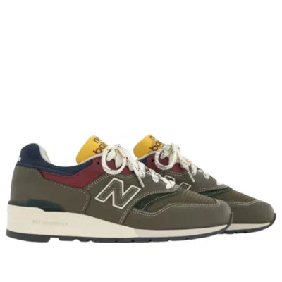New Balance X Aimé Leon 997 Miusa 'dore Dark Moss Angora' In Green