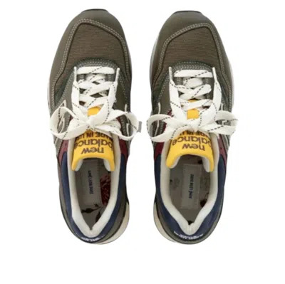 New Balance X Aimé Leon 997 Miusa 'dore Dark Moss Angora' In Green