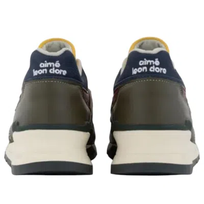 New Balance X Aimé Leon 997 Miusa 'dore Dark Moss Angora' In Green