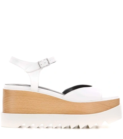 Shop Stella Mccartney Felik Platform Sandals In White