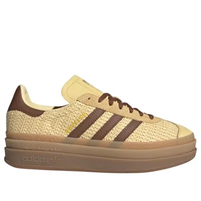 Adidas Originals (wmns) Adidas Gazelle Bold 'orange Tint Preloved Brown' In Neutral