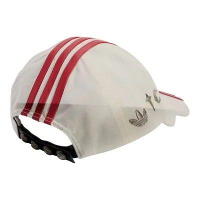 Adidas Originals X Thug Club Logo-embroidered Baseball Cap In White