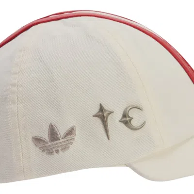 Adidas Originals X Thug Club Logo-embroidered Baseball Cap In White