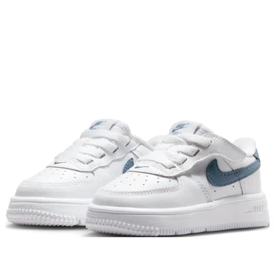 Nike (td)  Force 1 Low Easyon 'white Thunderstorm' In Multi