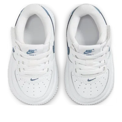 Nike (td)  Force 1 Low Easyon 'white Thunderstorm' In Multi