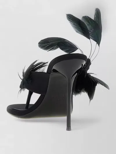 Paris Texas Women Black Open Toe Heels, 3.5 Luxury Pumps & Heels For Women Darveys