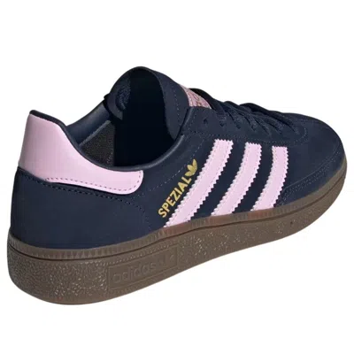 Adidas Originals (gs) Adidas Handball Spezial 'night Indigo Pink Gum' In Blue