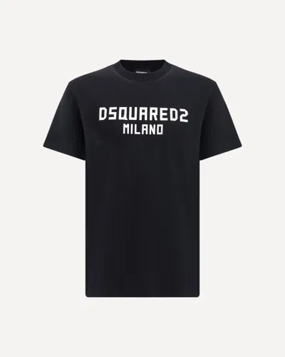 Dsquared2 T-shirt Logo  In Black