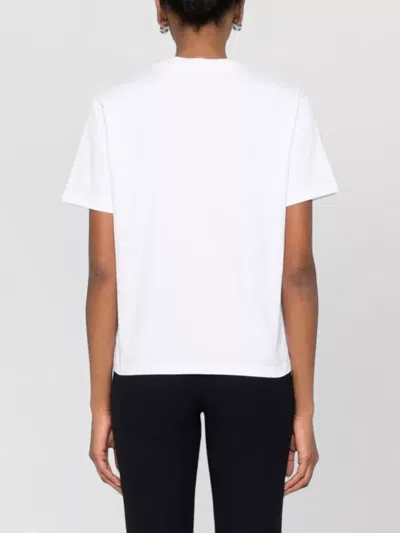 Casablanca Tennis Club Icon Graphic Crew Neck T-shirt In White