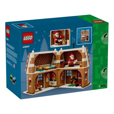Lego Festive Gingerbread House Set In Blue