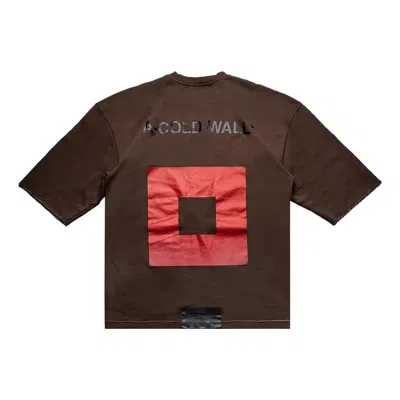 A-cold-wall* No Display Oversized T-shirt 'brown'