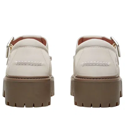 Timberland (wmns)  Stone Street Platform Buckle 'beige Natural Nubuck' In White