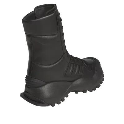 Adidas Originals X Willy Chavarria Forum Stripe Boots In Black