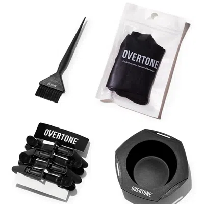Overtone Dye Day Master Kit: Bowl, Brush, Gloves & Clip