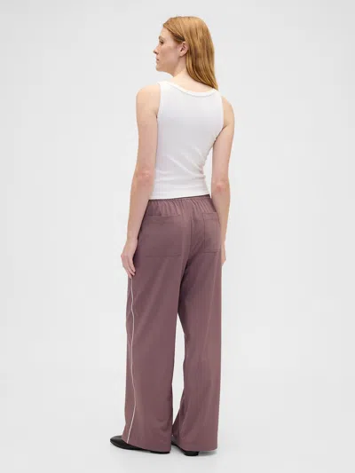 Gap Factory Gapfit High Rise Loose Runaround Pants In Purple