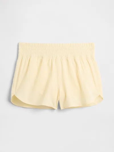 Gap Factory Gapfit 3" Mid Rise Runaround Shorts In Yellow