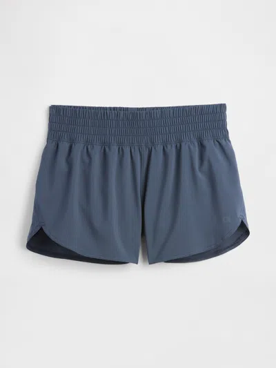 Gap Factory Gapfit 3" Mid Rise Runaround Shorts In Blue