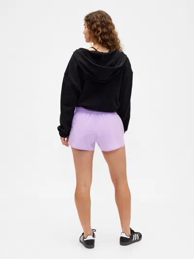 Gap Factory Gapfit 3" Mid Rise Runaround Shorts In Purple