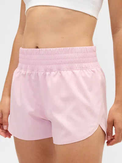 Gap Factory Gapfit 3" Mid Rise Runaround Shorts In Pink
