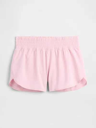Gap Factory Gapfit 3" Mid Rise Runaround Shorts In Pink