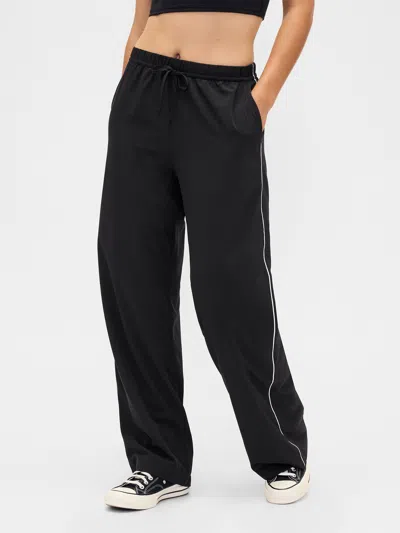 Gap Factory Gapfit High Rise Loose Runaround Pants In Black