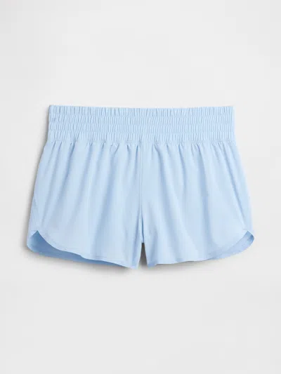 Gap Factory Gapfit 3" Mid Rise Runaround Shorts In Blue