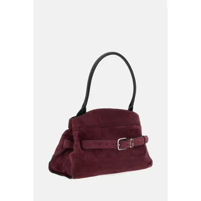 Marc Jacobs The Suede Dakota Satchel In Purple